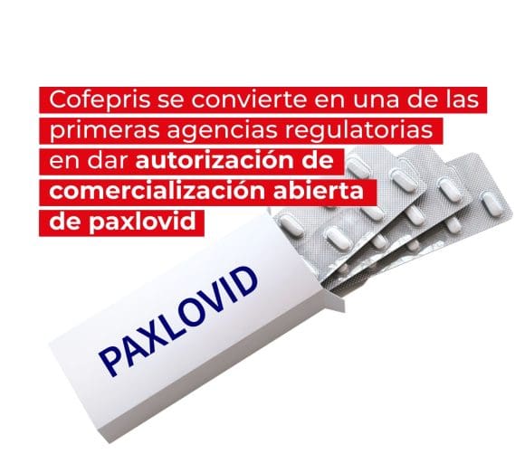 cofepris Cofepris autoriza comercialización de Paxlovid para prevenir covid
