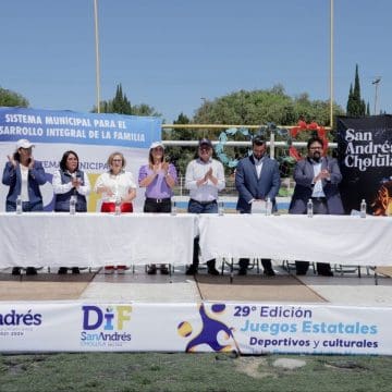 Inauguran los XXIX Juegos Estatales Deportivos y Culturales para Personas Adultos Mayores en San Andrés Cholula