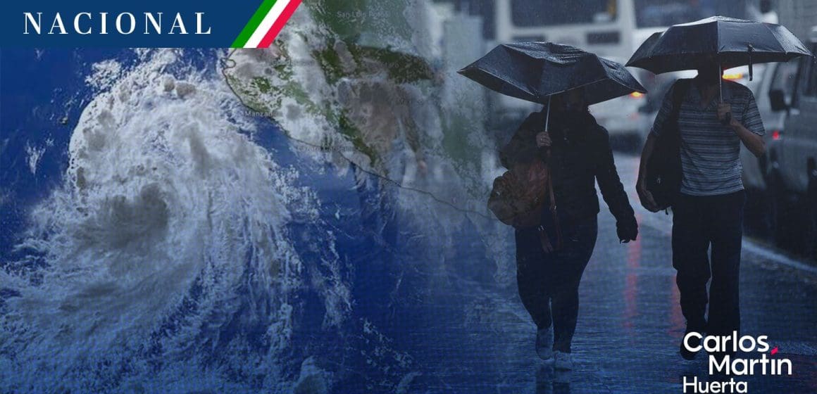 Tormenta tropical Carlotta ocasionará lluvias en cuatro estados