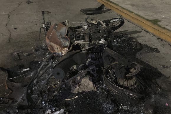 Se registra enfrentamiento entre integrantes de la 28 de Octubre y policías