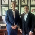 Pepe Chedraui se reúne con García Harfuch; próximo secretario de Seguridad federal 