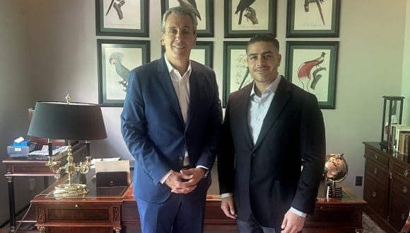 Pepe Chedraui se reúne con García Harfuch; próximo secretario de Seguridad federal 