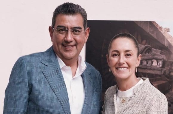 sergio Sergio Salomón se reúne con Claudia Sheinbaum