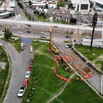 Inicia obra del viaducto elevado y paso Inferior vehicular en la Vía Atlixcáyotl