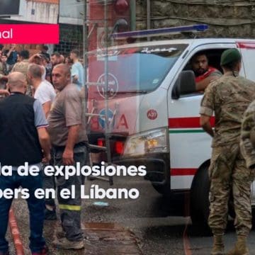 Una nueva ola de explosiones en Líbano deja al menos 20 muertos y más de 400 heridos