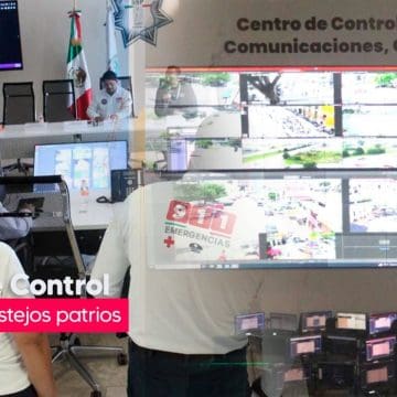 Instalan Centro de Control para vigilar festejos patrios en Puebla