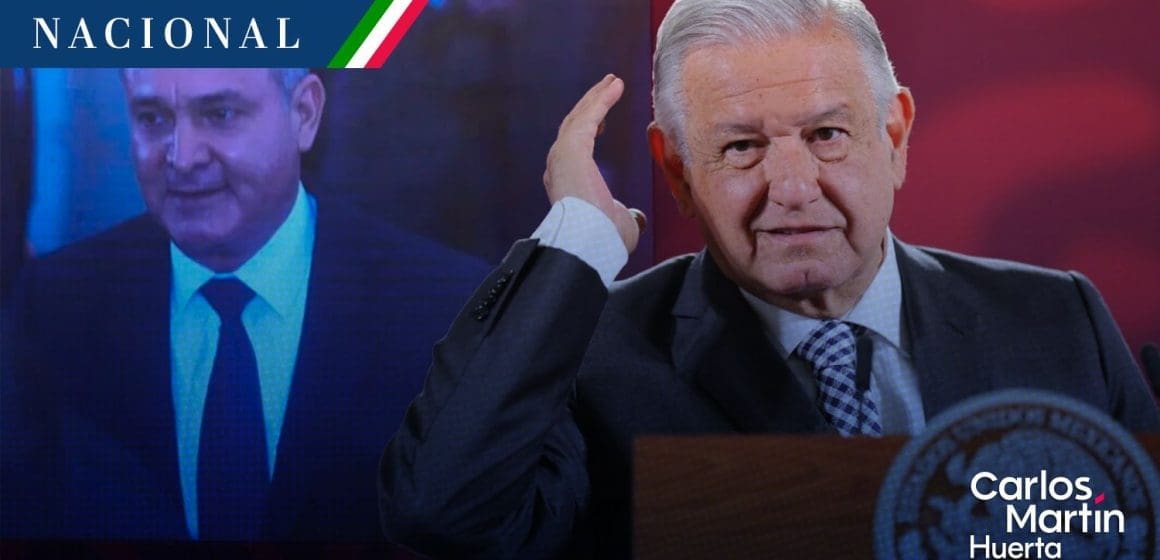 AMLO reta a García Luna presentar pruebas sobre supuestos vínculos con el narcotráfico