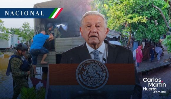 Fuerzas armadas atienden a la población afectada por John en Guerrero: AMLO