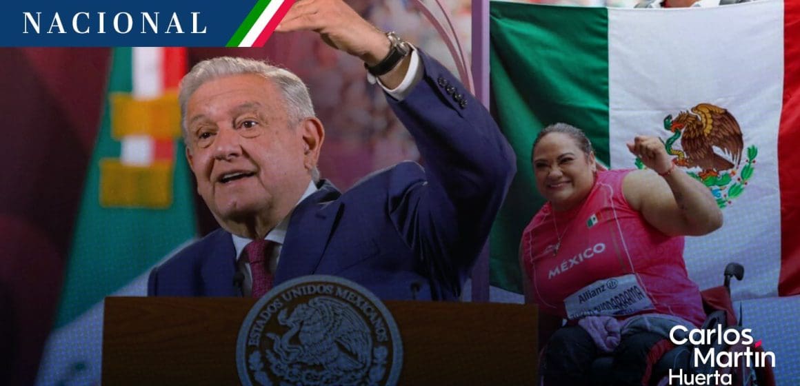 AMLO felicita a los atletas paralímpicos por ganar 17 medallas en París