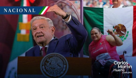 AMLO felicita a los atletas paralímpicos por ganar 17 medallas en París