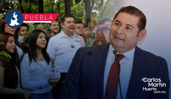 Alejandro Armenta asegura estar al lado del pueblo y con el corazón en la 4T