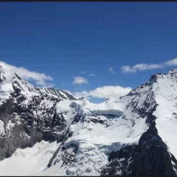 Turistas quedan atrapados en los Alpes suizos