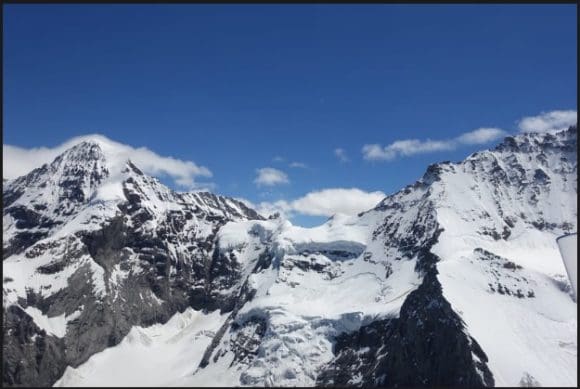 Turistas quedan atrapados en los Alpes suizos