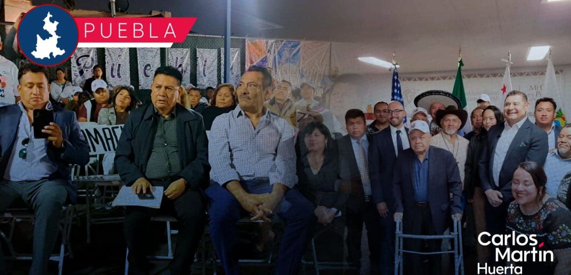 Armenta presenta nuevo esquema de “Mi Casa es Puebla” a migrantes de California