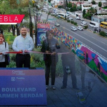 Así luce el Bulevar Carmen Serdán tras rehabilitación