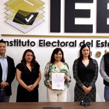 Beatriz Manrique recibe constancia como diputada por el PVEM  