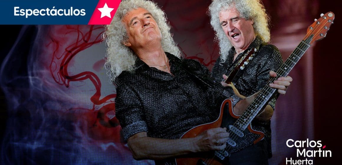 Brian May, guitarrista de Queen, reveló que sufrió un derrame cerebral