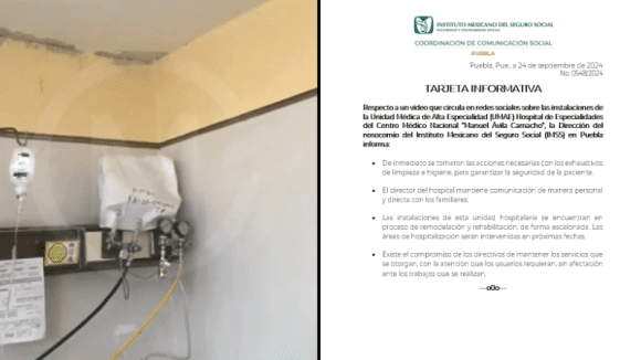IMSS responde a reclamo de derechohabiente