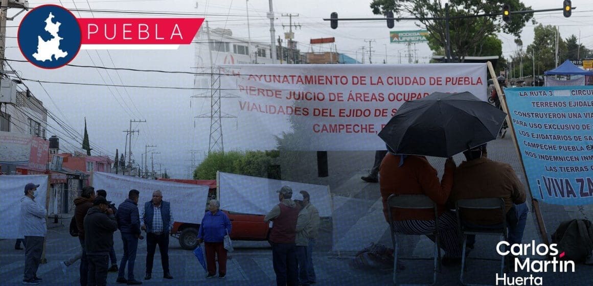 Ejidatarios de San Baltazar Campeche amenazan con cerrar tres calles más si no les pagan