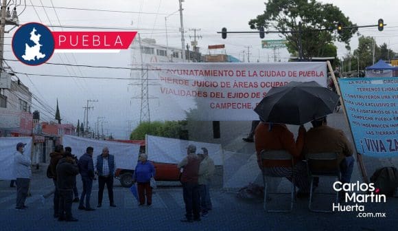 Ejidatarios de San Baltazar Campeche amenazan con cerrar tres calles más si no les pagan