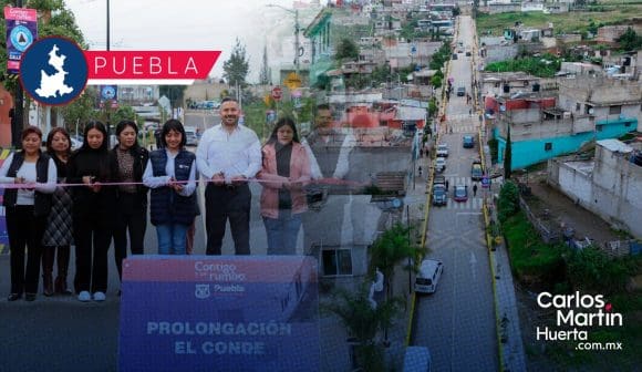 Entregan la Prolongación del Conde en San Pablo Xochimehuacan; así luce ahora