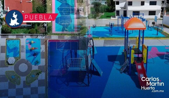 Rehabilitan espacios públicos en Guadalupe Tecola