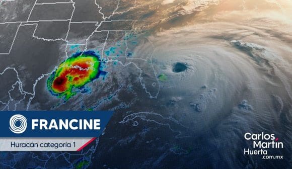 ‘Francine’ es huracán categoría 1 y se dirige a Luisiana