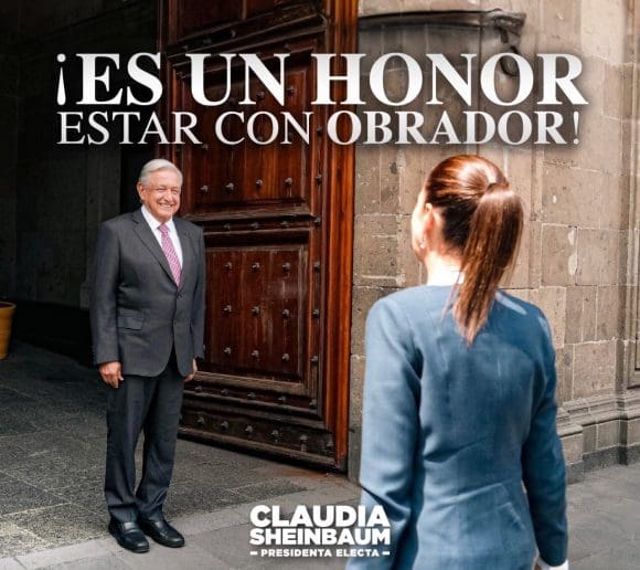 Claudia Sheinbaum dedica mensaje a AMLO por Sexto Informe de Gobierno