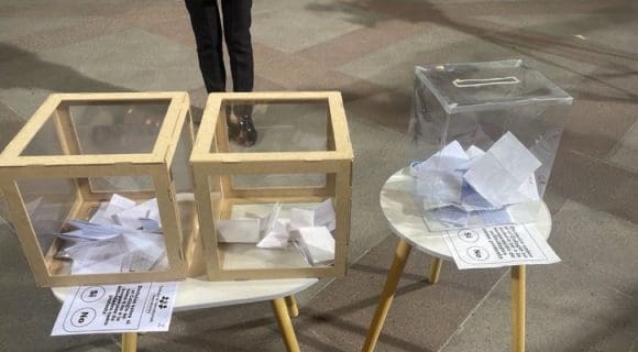 Trabajadores de la SCJN votan a favor de unirse al paro contra la Reforma Judicial