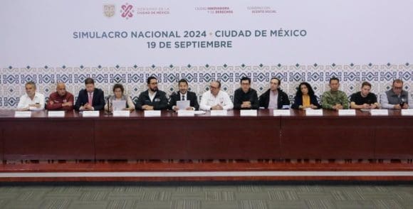 Simulacro Nacional 2024 se llevó a cabo con éxito en CDMX: Martí Batres