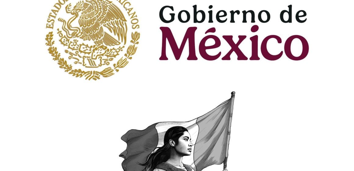 Una joven será el emblema de la primere mujer presidenta de México Claudia Sheinbaum