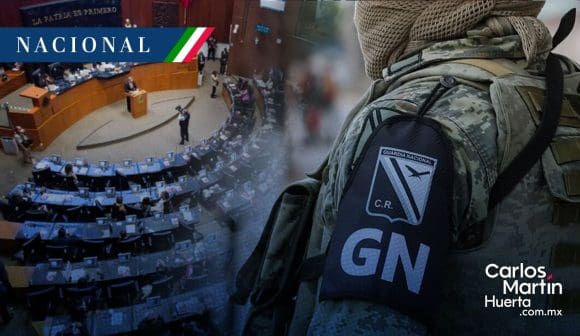 Senado declara constitucional la reforma a la Guardia Nacional