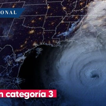 Helene es huracán categoría 3 antes de tocar tierra en Florida