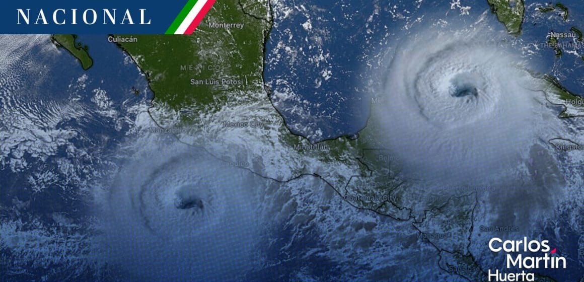 ‘John’ se intensificó a huracán categoría 1; Helene es categoría 2