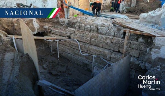 INAH localiza vestigios arquitectónicos de la antigua muralla del puerto de Veracruz