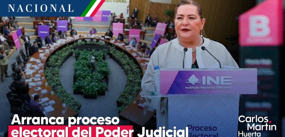 INE arranca proceso electoral del Poder Judicial