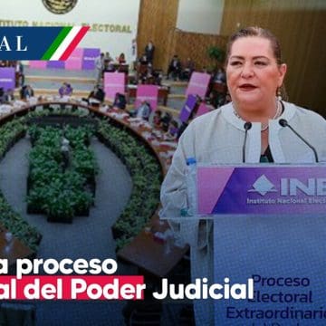 INE arranca proceso electoral del Poder Judicial