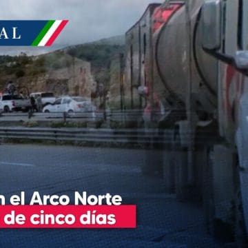 Ejidatarios liberan el Arco Norte luego de cinco días de bloqueo