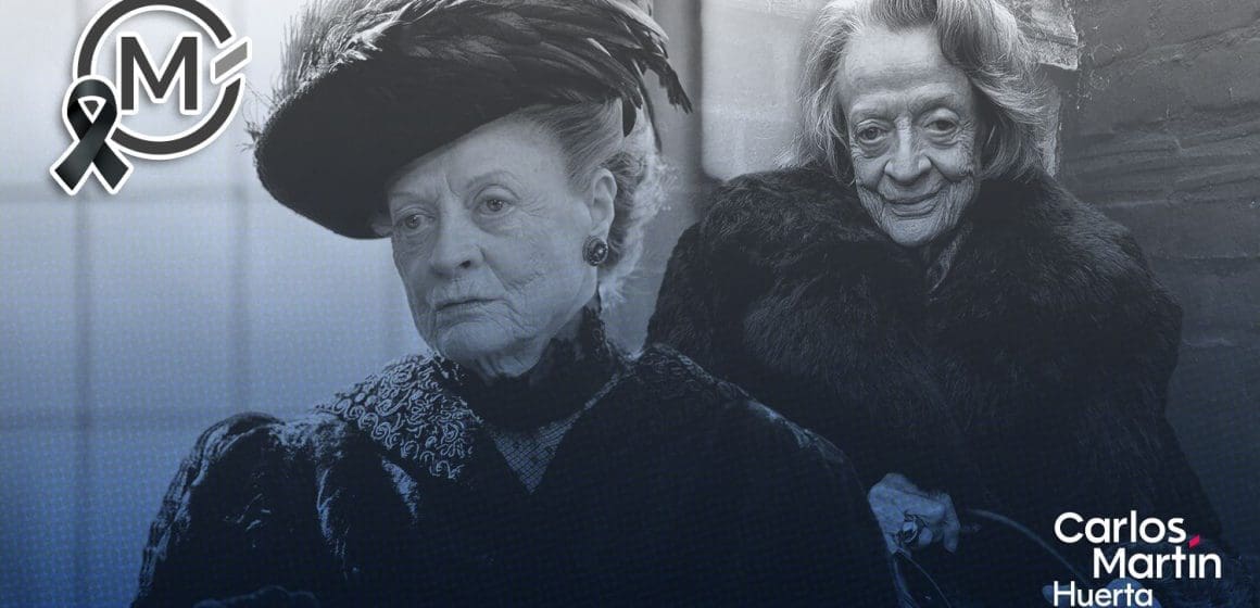 Falleció Maggie Smith, recordada por sus actuaciones en Harry Potter y Downton Abbey  