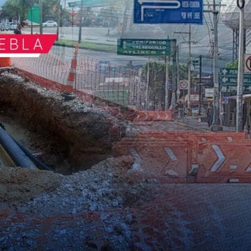  Agua de Puebla realiza introducción de tubería en la 11 sur