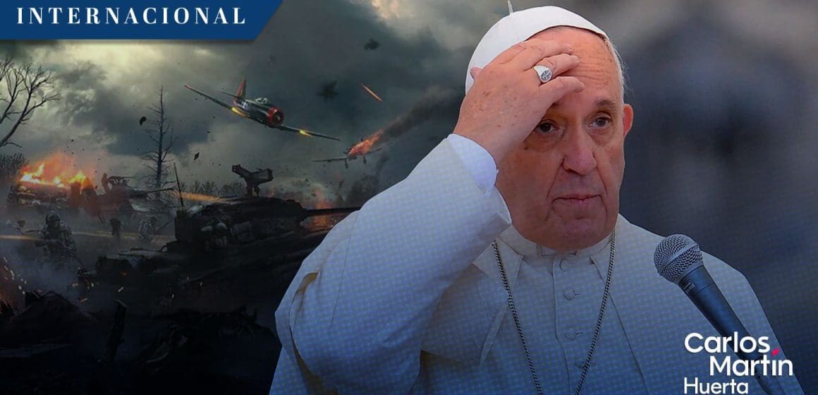 Estamos destruyendo el mundo con la guerra: Papa Francisco  