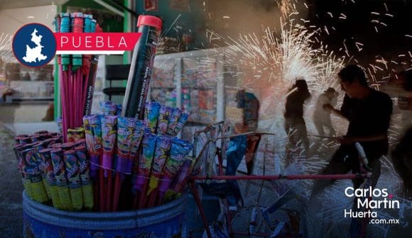Intensifican operativos en Puebla para evitar venta de pirotecnia