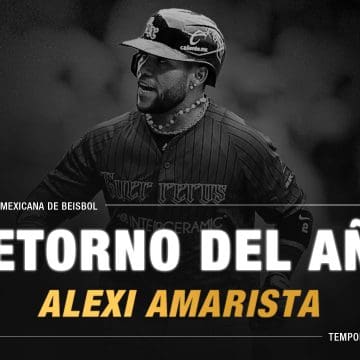 Alexi “El Ninja” Amarista el Retorno del Año en Liga Mexicana