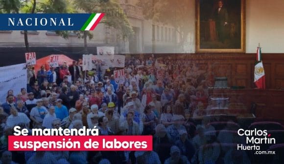 SCJN - paro SCJN mantendrá suspensión de labores