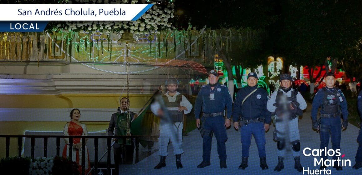 Saldo blanco en San Andrés Cholula tras fiestas patrias