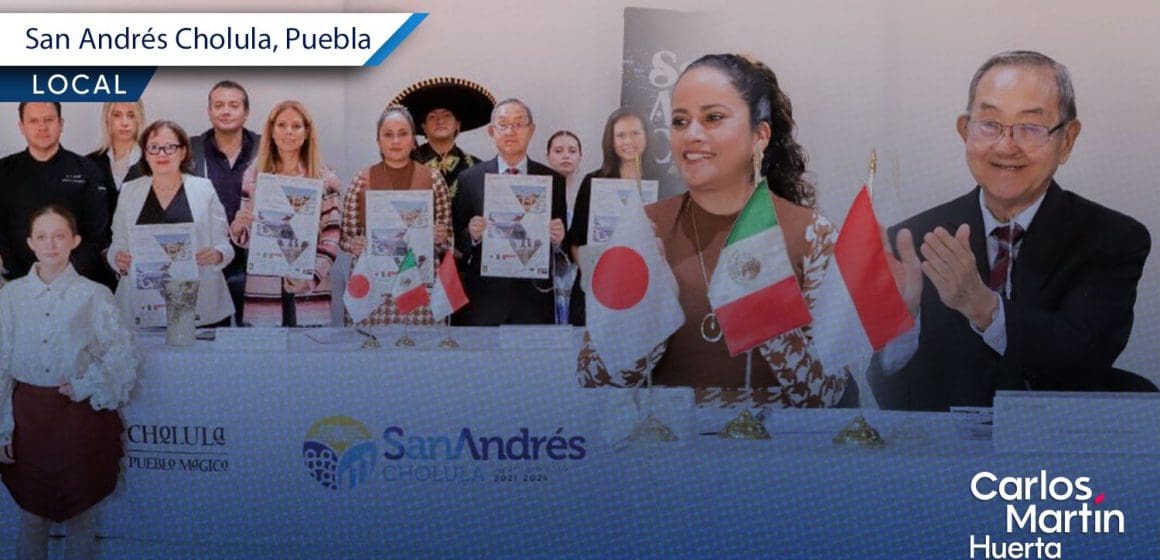 San Andrés Cholula estará en Japón; participará en exposición internacional