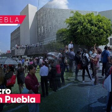 Realizan con éxito simulacro de sismo en Puebla