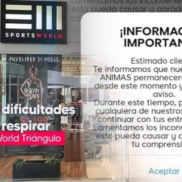 Muere un hombre mientras se ejercitaba en un gimnasio del Triangulo