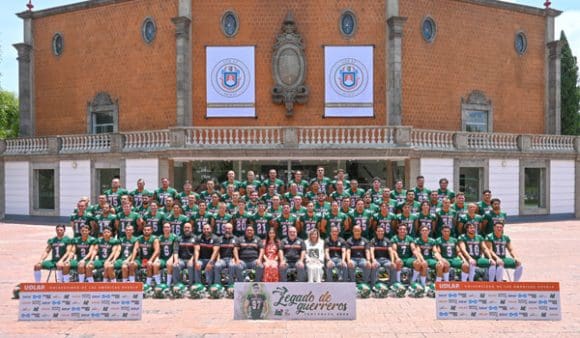 Los Aztecas de la UDLAP se declaran listos para el arranque de la Temporada 2024 de la ONEFA