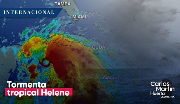 Tormenta tropical Helene se forma en el océano Atlántico